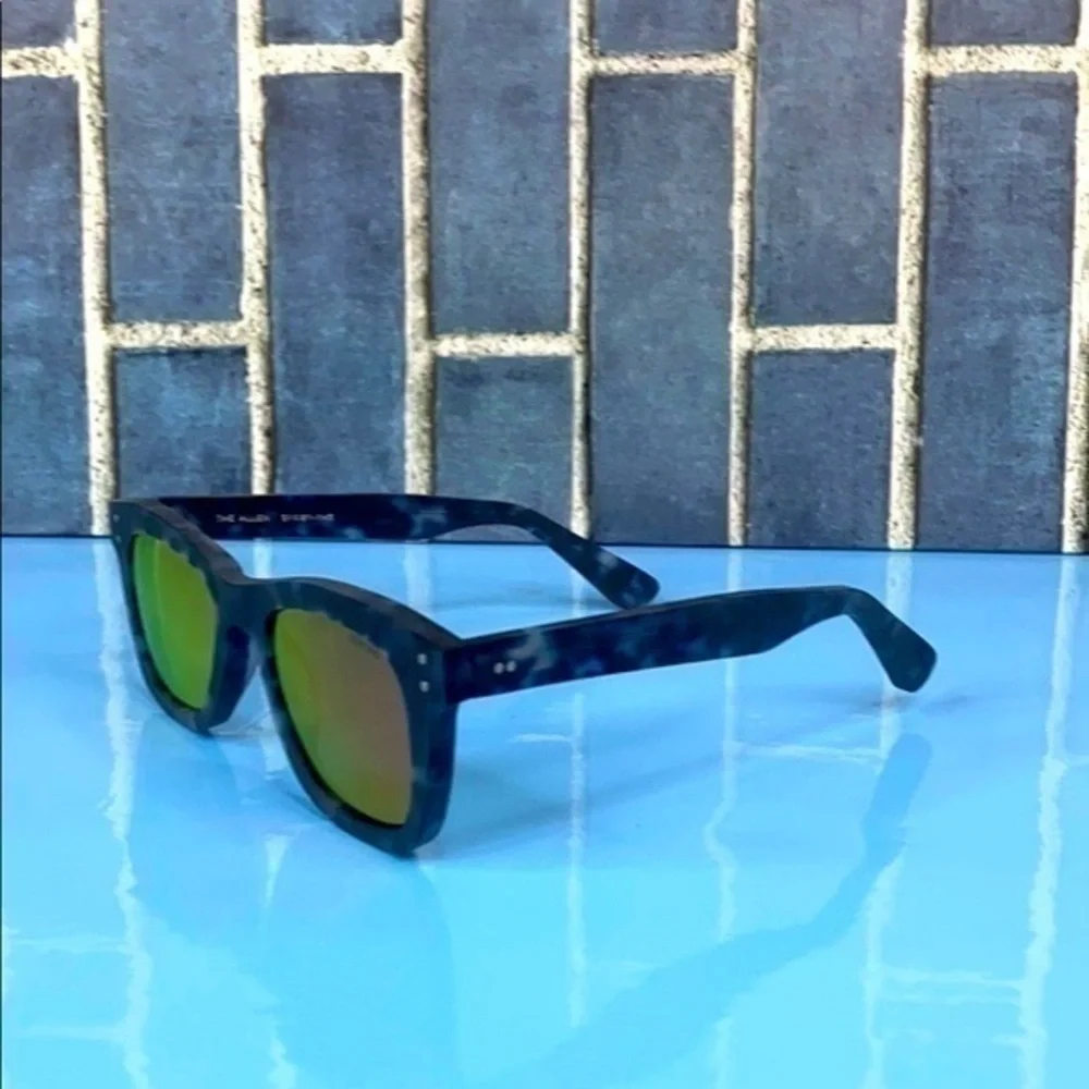 KOMONO men's Allen Black/Blue New Sunglasses